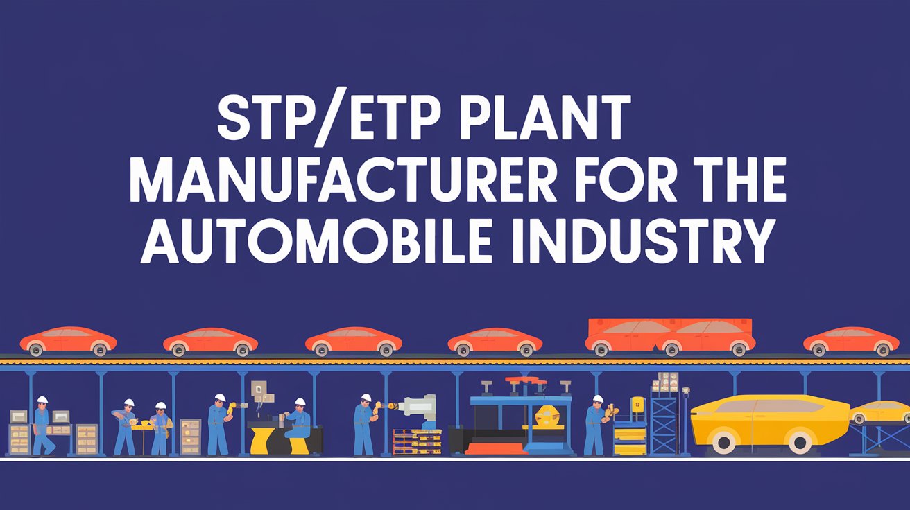 STP ETP Plant Manufacturer for Automobile Industry