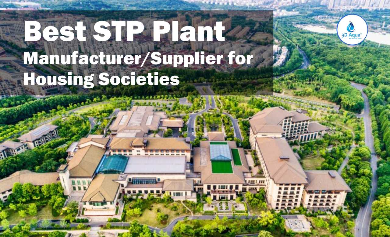 STP plant manufacturer for housing societies
