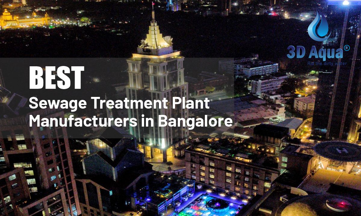 Sewage Treatment Plant Manufacturers in Bangalore