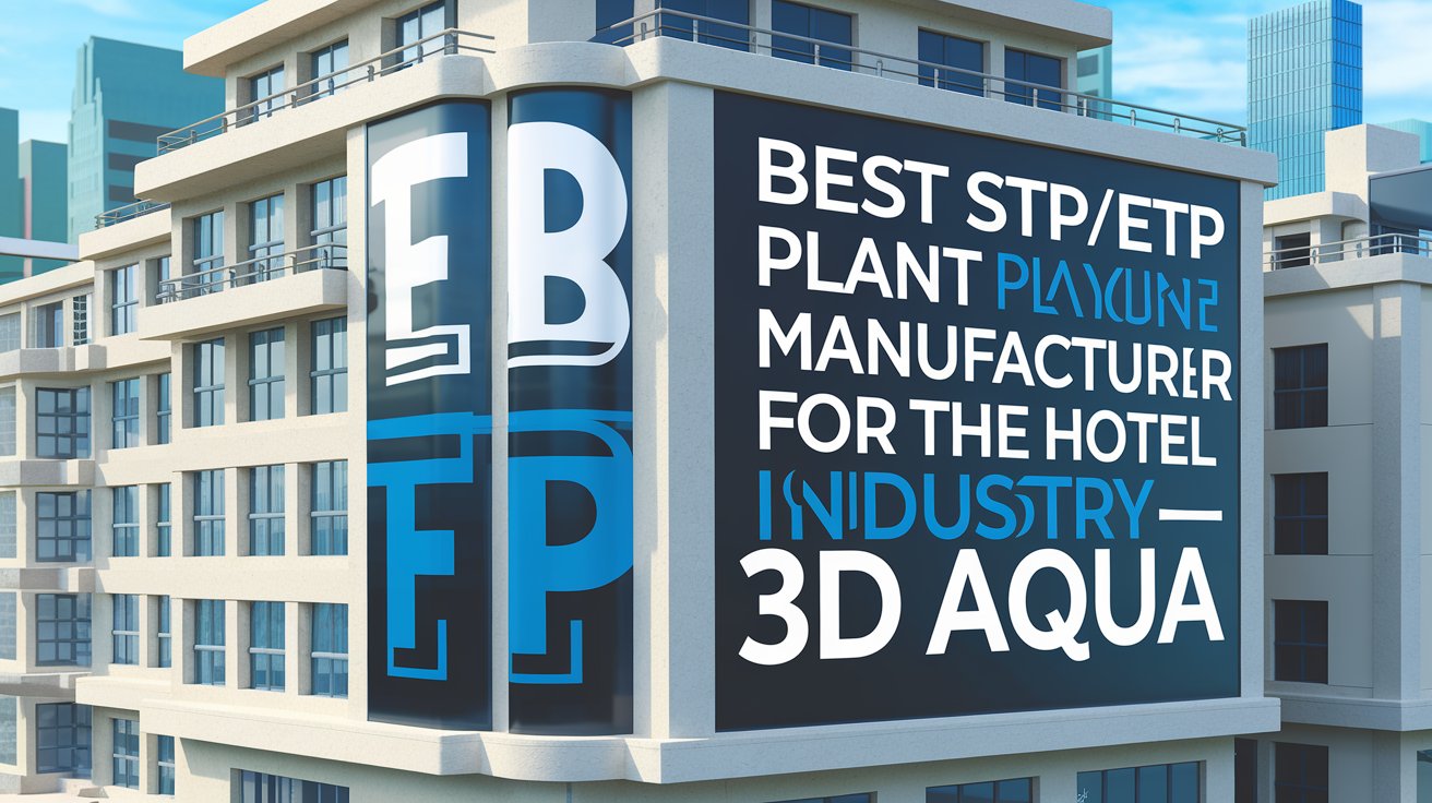 STP ETP Plant Manufacturer for the Hotel Industry