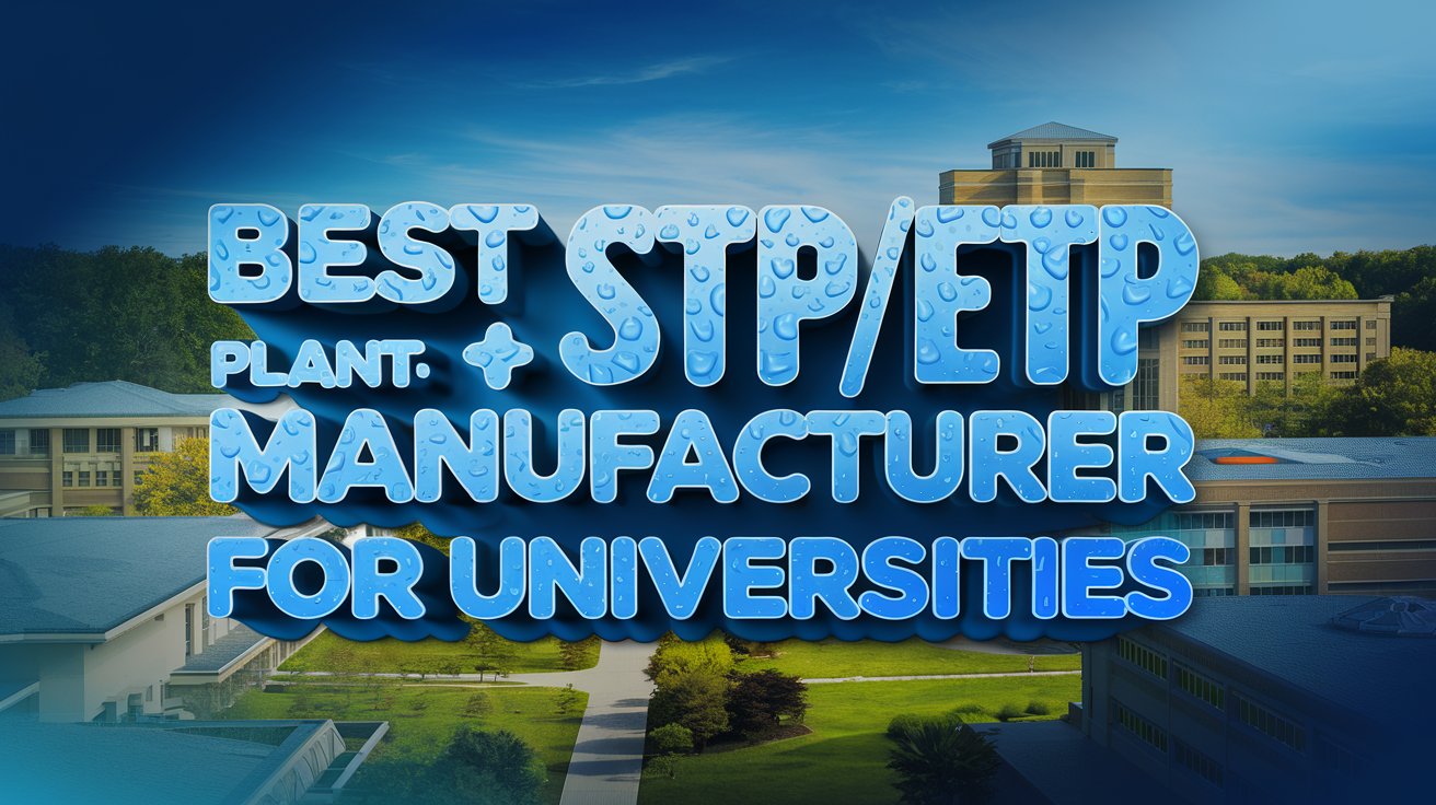 STP/ETP Plant Manufacturer for Universities