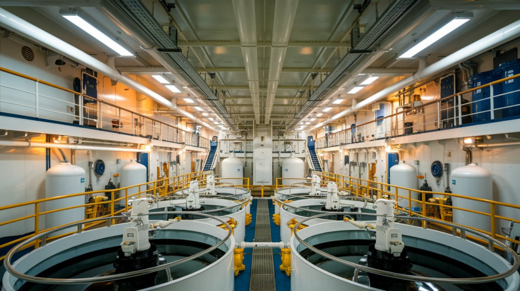 Sewage Treatment Plant on Ships