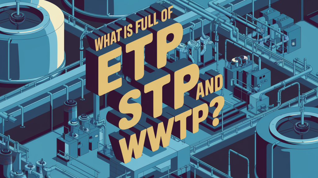 What is Full Form of ETP, STP, and WWTP