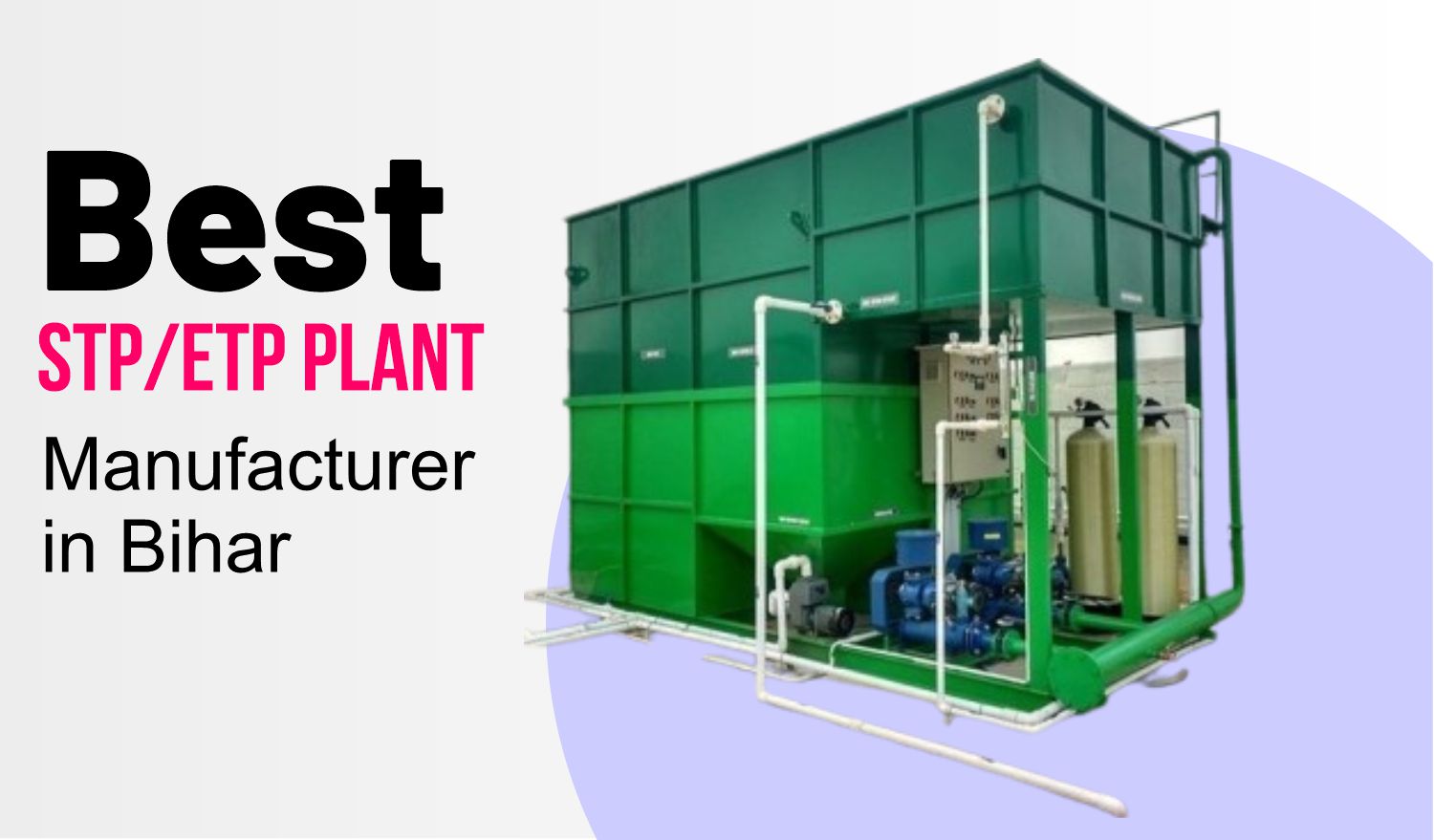 ETP STP Plant Manufacturers in Bihar