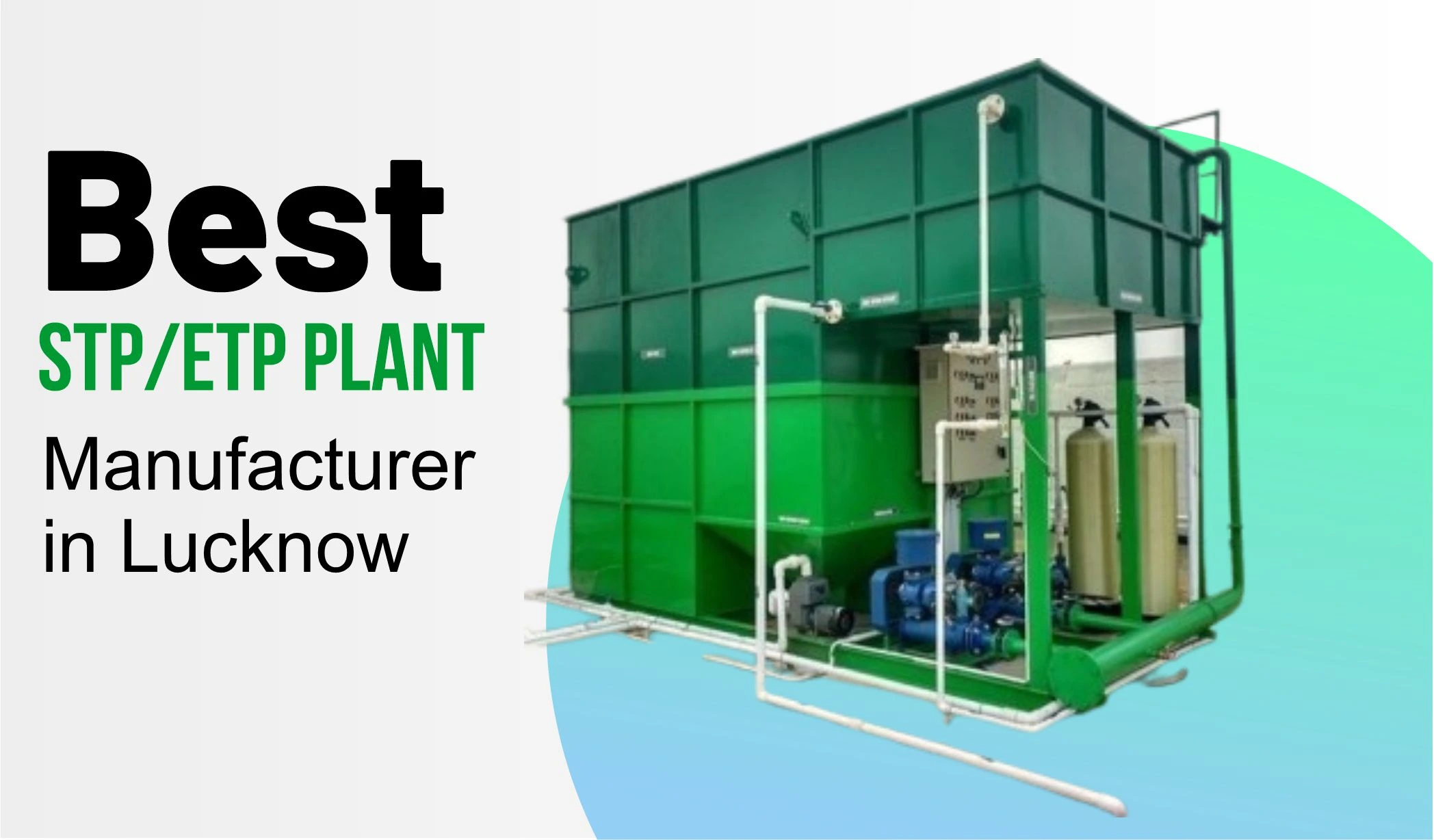 STP ETP Plant Manufacturer in Lucknow