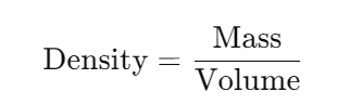 Understanding Density