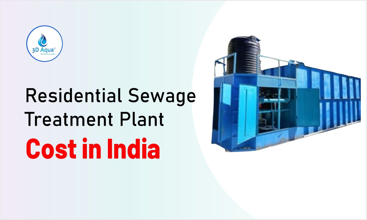 Residential Sewage Treatment Plant Cost in India