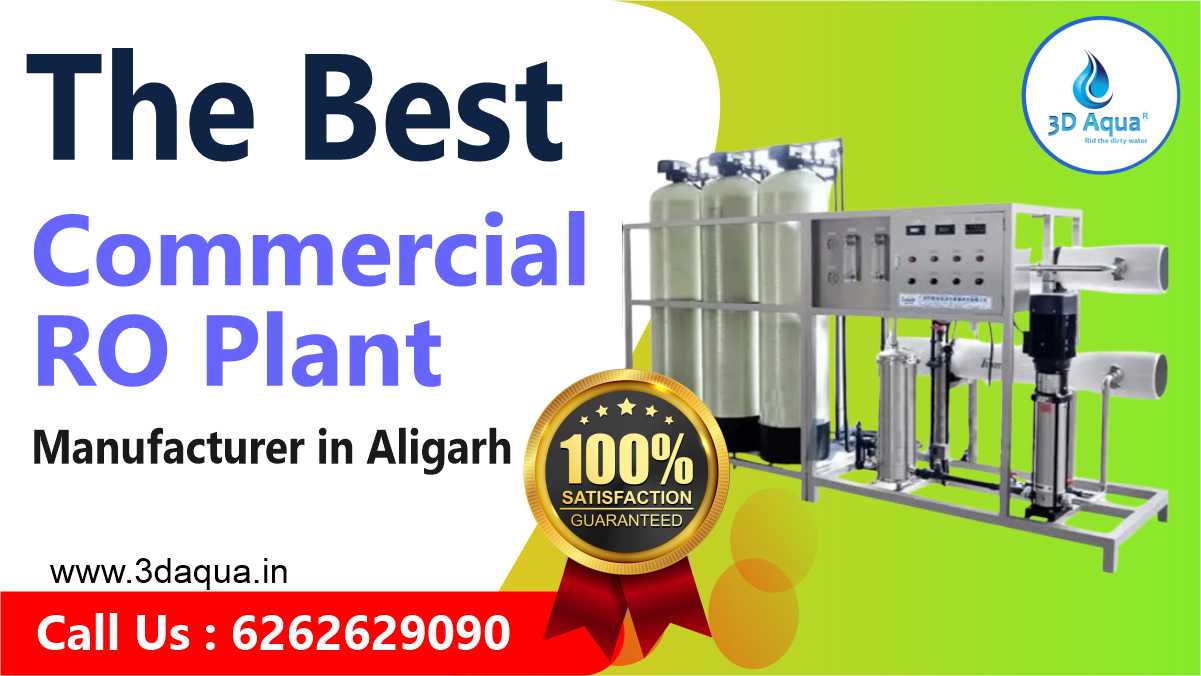 Commercial RO Plant Manufacturer in Aligarh