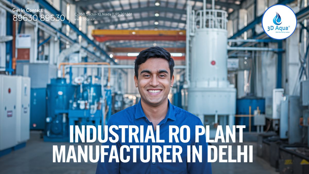 Industrial RO Plant Manufacturer in Delhi