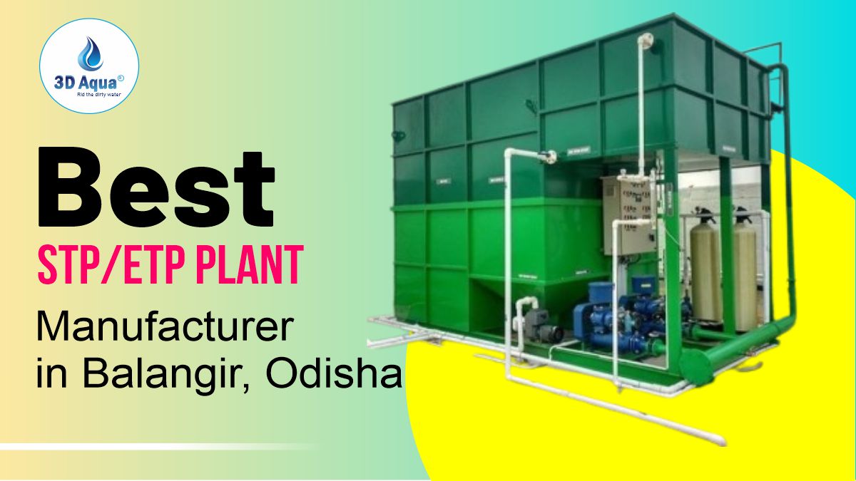 STP Plant Manufacturer in Balangir Odisha