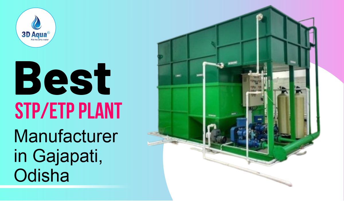 STP Plant Manufacturer in Gajapati Odisha