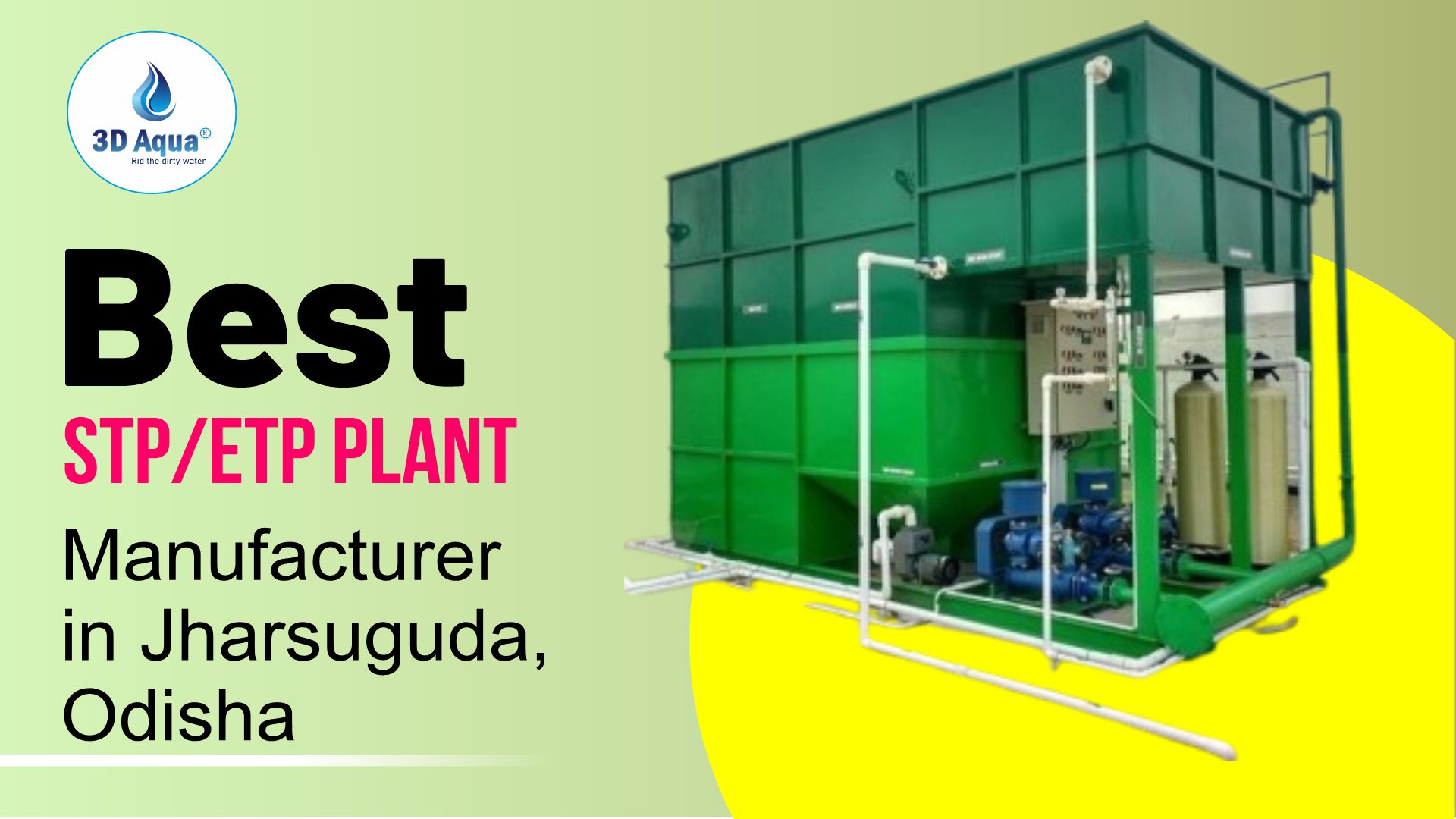 STP Plant Manufacturer in Jharsuguda Odisha
