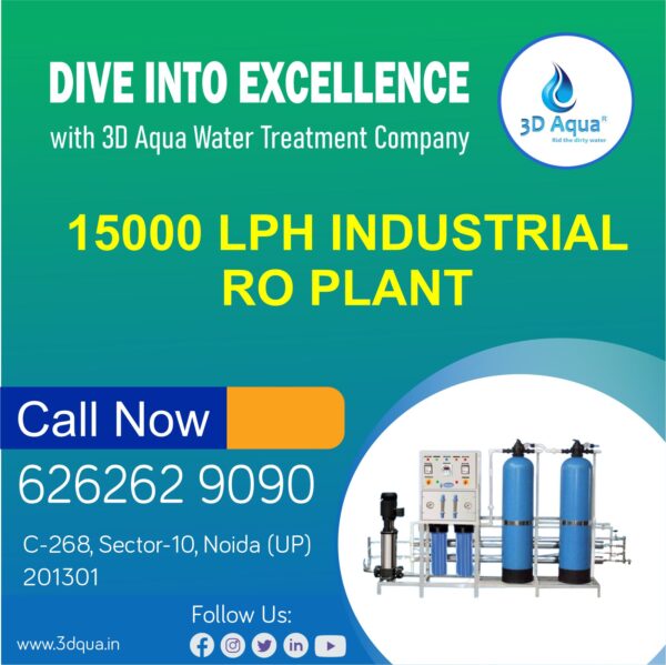 15000 LPH Industrial RO Plant - Image 2