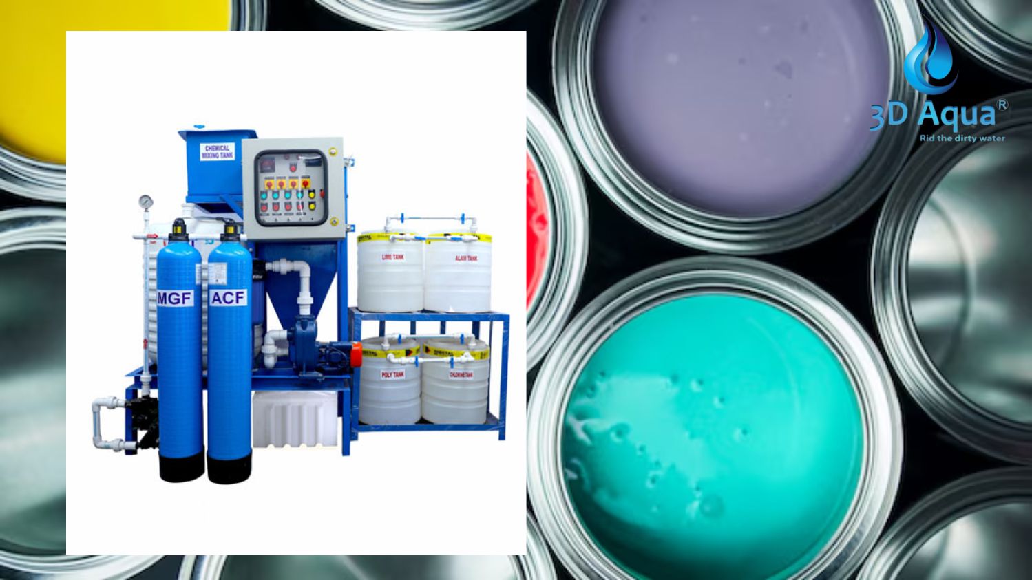 Effluent Treatment Plants for Paint Manufacturing Industries