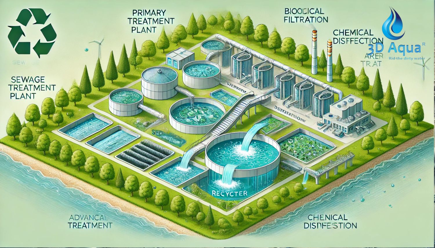How Does Water Recycling Work in Modern STP Plants?