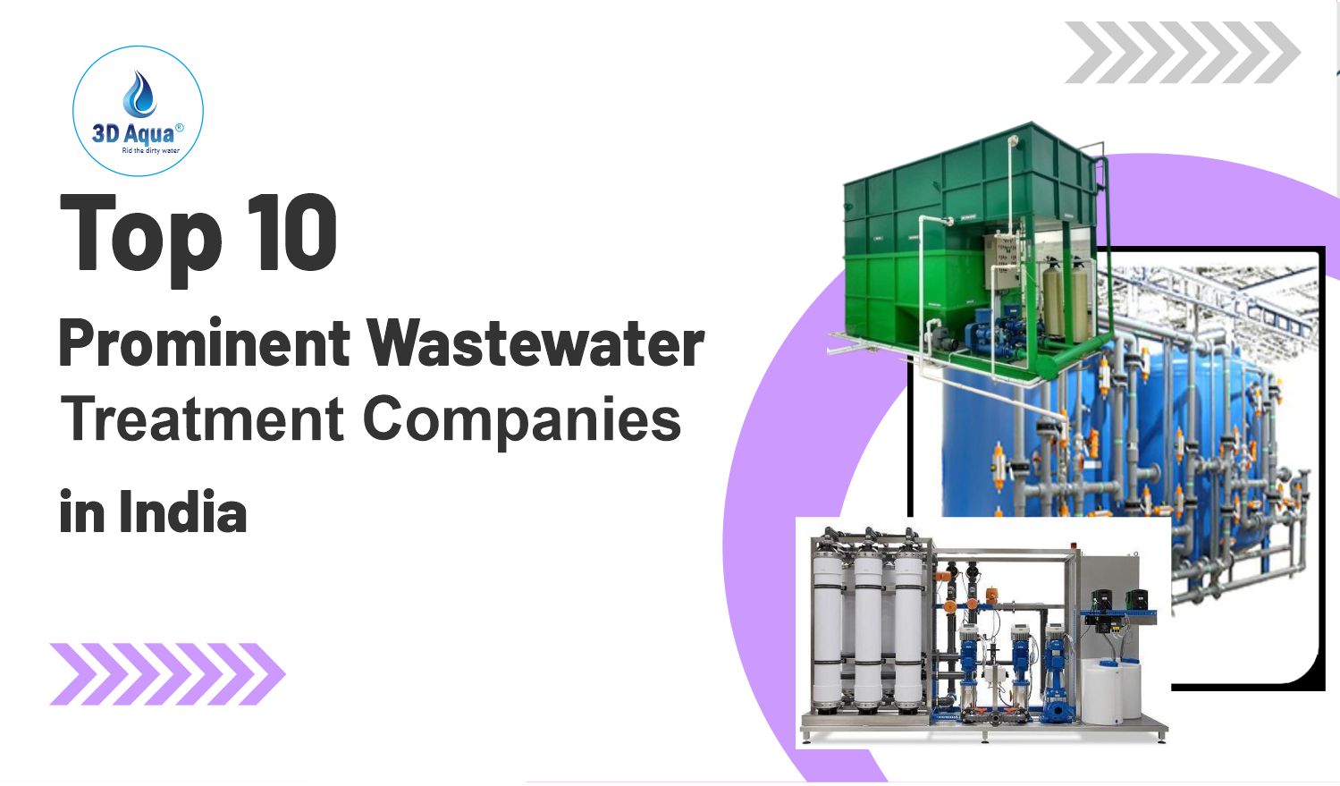 10 Prominent Wastewater Treatment Companies in India