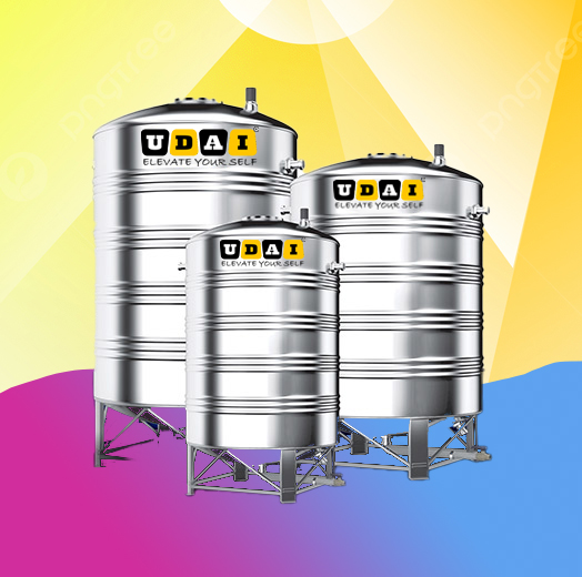 SS Water Tank 200 ltr to 6000 ltr