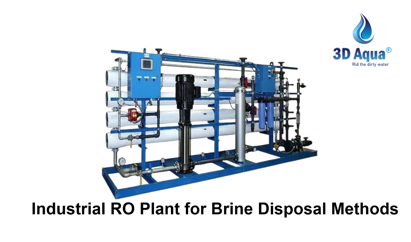 Industrial RO Plant for Brine Disposal Methods