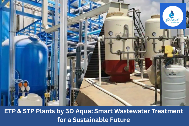 Etp Stp Plants By 3d Aqua Smart Wastewater Treatment For A